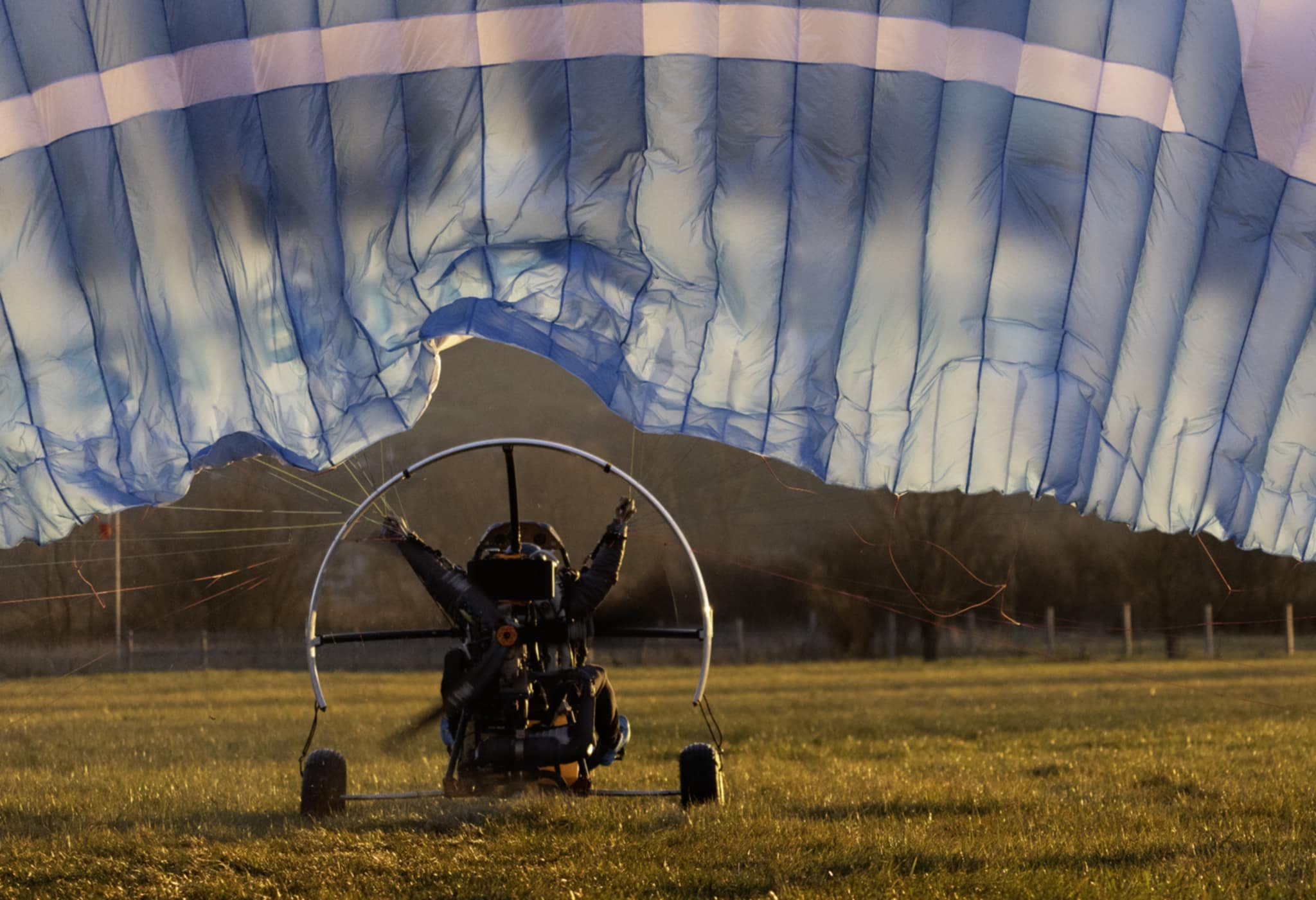 Paratrike Flight over Ioannina