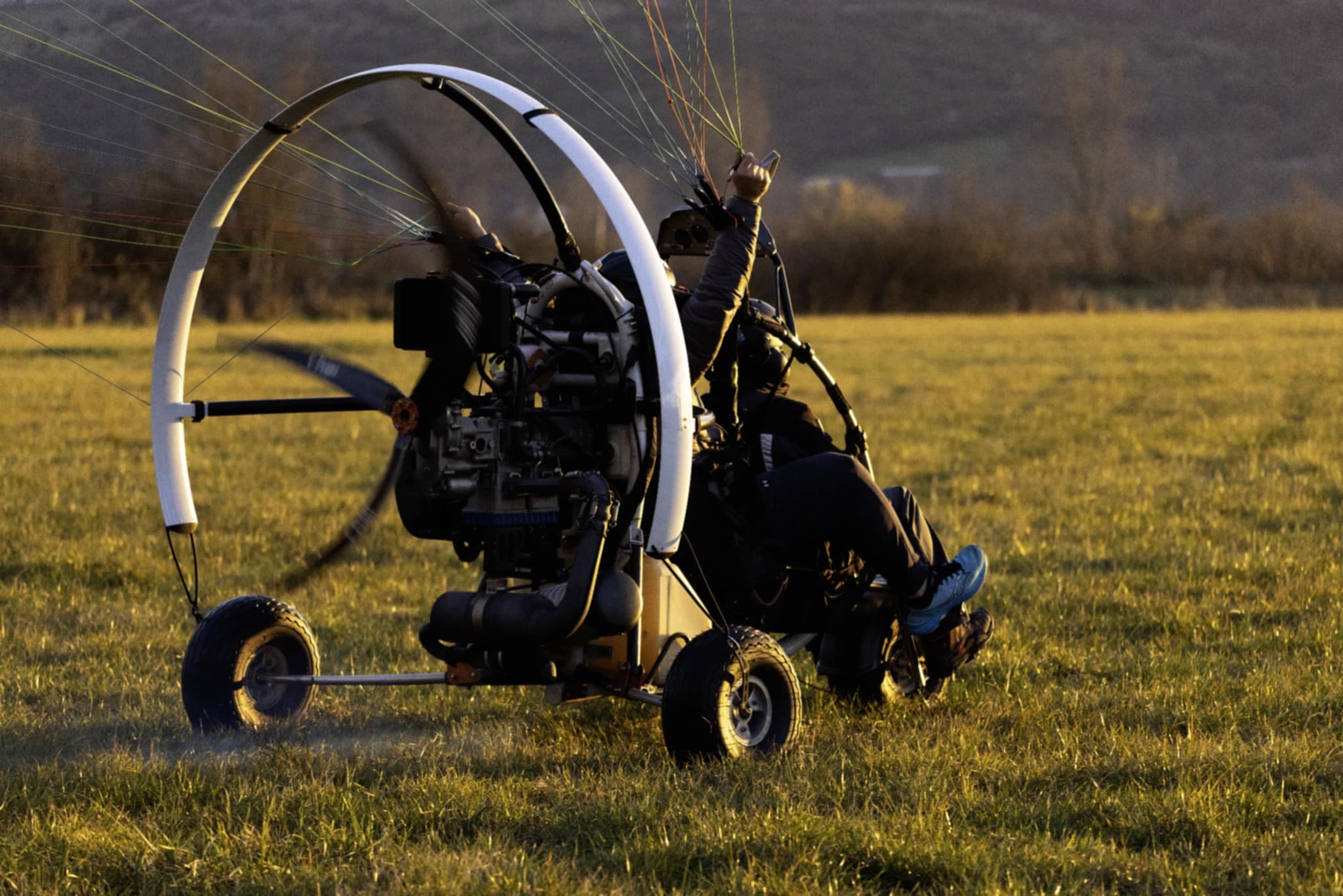 Paratrike Flight over Ioannina