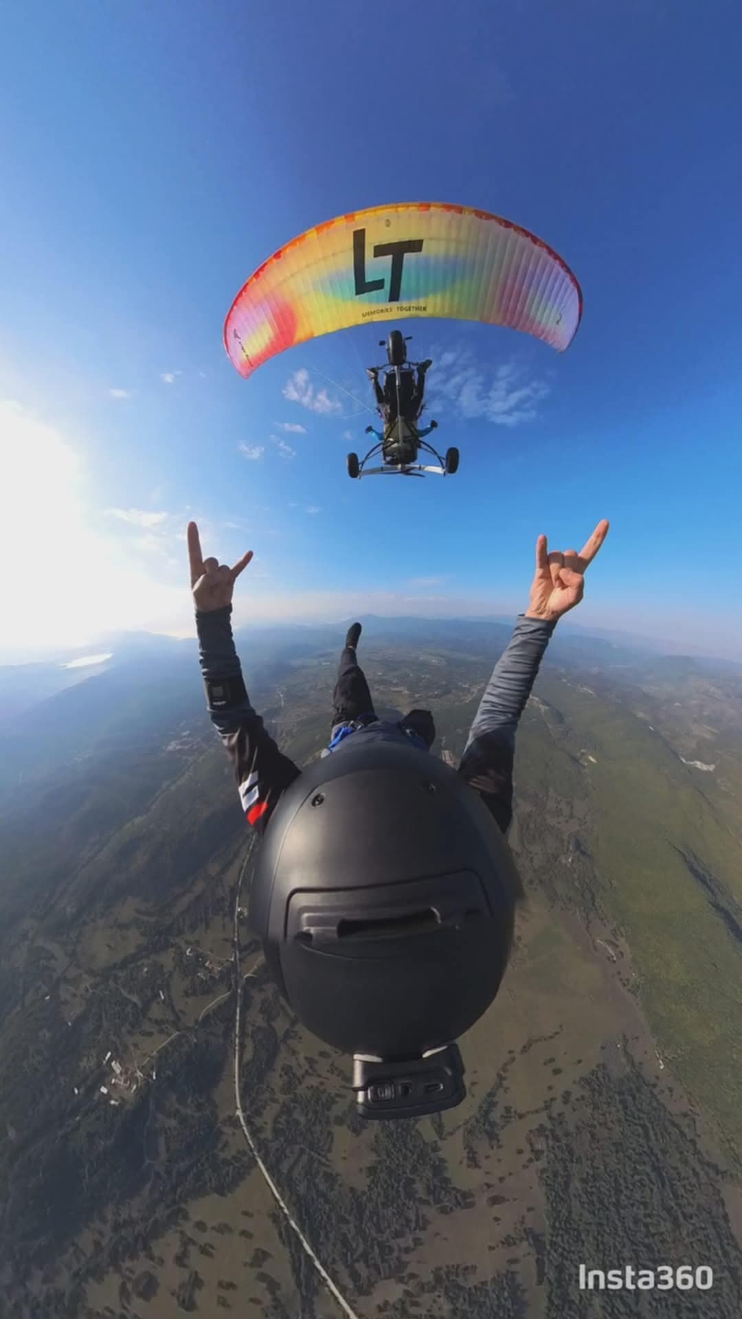 Paratrike Flight over Ioannina
