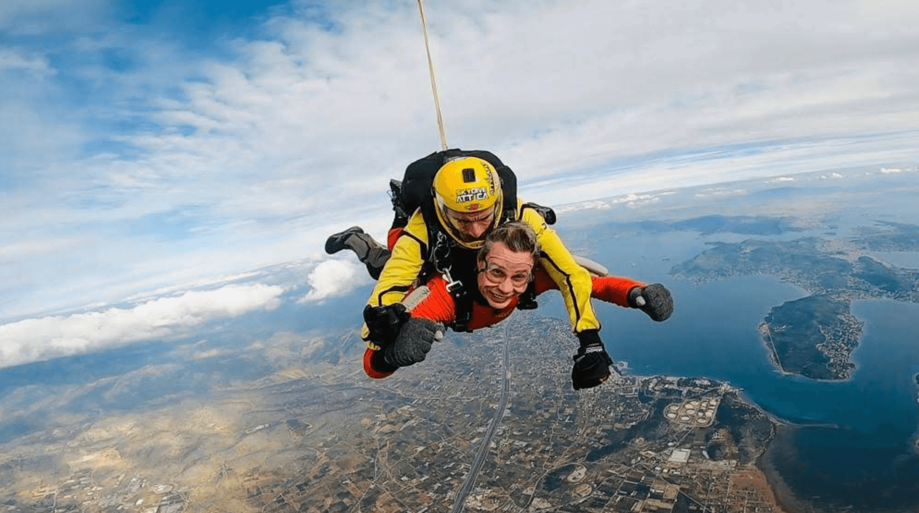Skydive near Athens