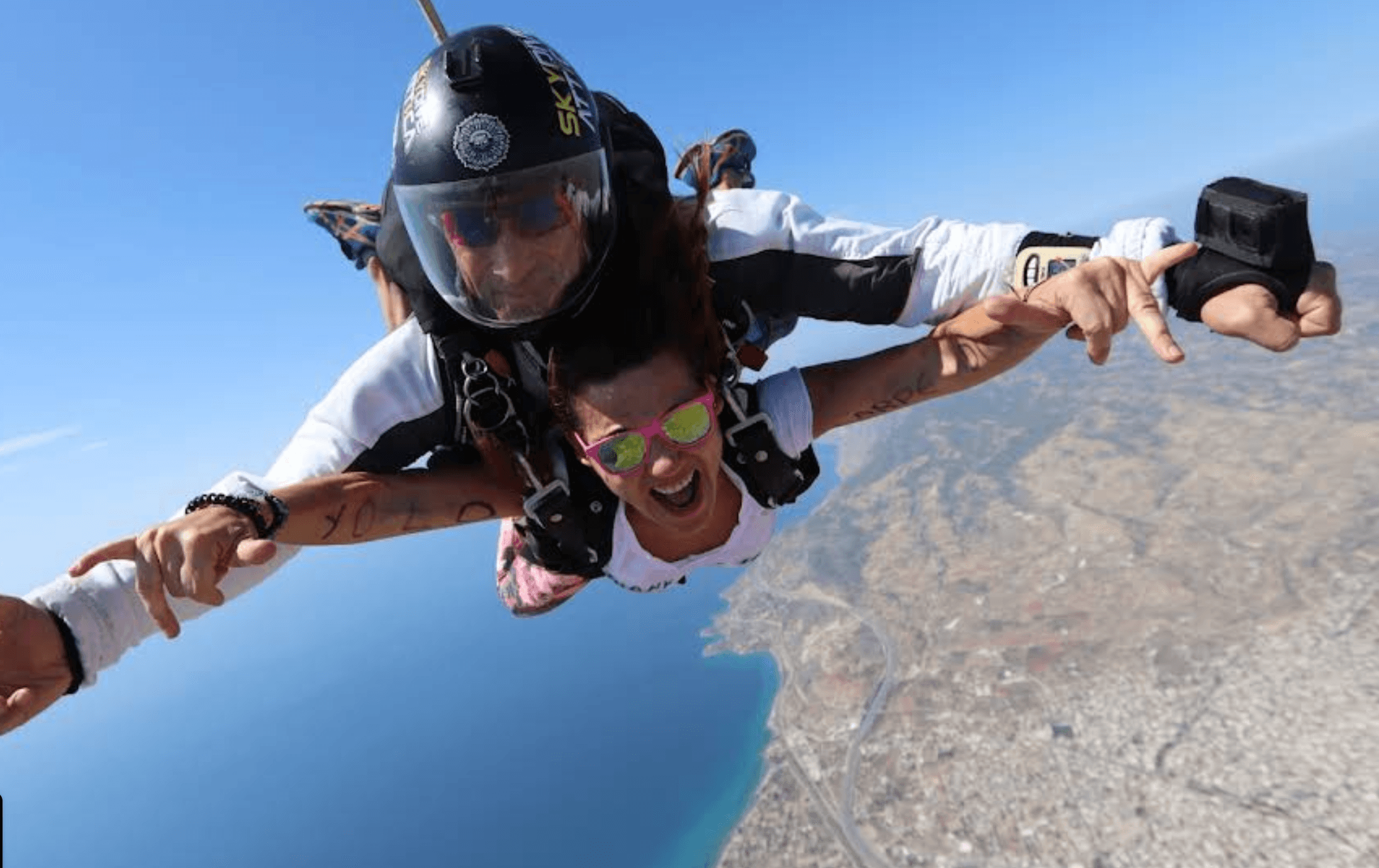 Skydive near Athens